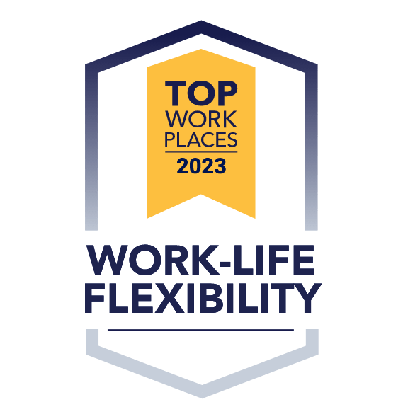 2023 Top Work Places Work-Life Flexibility